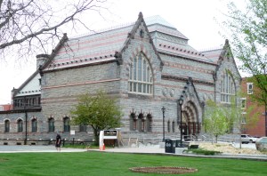 Ready for another 100 years.  The old Athenaeum in May 2015.  Photo, the author